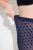 Ulla Popken 823383 Leggings de media de lunares Azul marino - Medias & calcetines - 