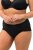 Ulla Popken 824106 Bragas con encaje pack de 2 Negro - Bragas - 