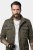 JP1880 Field Jacket with Badges Vintage Look TALL Moss Green - TALL chaquetas - Chaquetas TALL para hombre alto