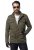 JP1880 Field Jacket with Badges Vintage Look TALL Moss Green - TALL chaquetas - Chaquetas TALL para hombre alto