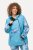Ulla Popken 824429 Chaqueta de esquí jaspeada con triple función Azul - Ropa de esquí - 