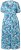 Ulla Popken 824966 Vestido camisero de flores Azul marino - Vestidos camiseros - 