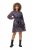 Ulla Popken 824976 Vestido estampado Azul marino - Vestidos midi - Vestidos midi de talla grande