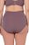 Ulla Popken 825788 Bragas de talle alto con encaje Marrón - Bragas - 