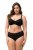 Ulla Popken 825790 Bragas de flores con encaje Negro - Bragas - 