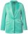 Ulla Popken 826161 Blazer texturizado Verde - Blazers - Blazers en tallas grandes para mujer