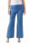 Ulla Popken 826163 Pantalón de traje ancho Azul denim - Pantalones de tela - Pantalones anchos de tela para mujer