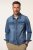 JP1880 826234 Chaqueta vaquera con bolsillos en el pecho Azul denim - Chaquetas - Chaquetas Tallas Grandes 2XL-8XL