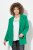 Ulla Popken 826487 Blazer oversize con bolsillos de solapa Verde esmeralda - Blazers - Blazers en tallas grandes para mujer
