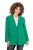 Ulla Popken 826487 Blazer oversize con bolsillos de solapa Verde esmeralda - Blazers - Blazers en tallas grandes para mujer
