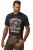 JP1880 Bavarian Design Vintage Looking T-Shirt Navy Blue - Camisetas - Camisetas - 2XL-14XL