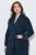 Ulla Popken 826794 Albornoz de rizo Azul marino - Batas & albornoces - 