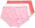 Ulla Popken 827465 Bragas hipster con encaje pack de 3 Rosa - Bragas - 