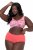 Ulla Popken 827465 Bragas hipster con encaje pack de 3 Rosa - Bragas - 