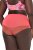 Ulla Popken 827465 Bragas hipster con encaje pack de 3 Rosa - Bragas - 