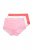 Ulla Popken 827465 Bragas hipster con encaje pack de 3 Rosa - Bragas - 
