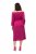 Ulla Popken 827740 Vestido de jersey con manga 3/4 Rosa - Vestidos midi - Vestidos midi de talla grande