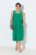 Ulla Popken 827908 Vestido de jersey sin mangas Verde - Vestidos de punto jersey - 