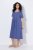 Ulla Popken 827920 Vestido de jersey de manga corta Azul - Vestidos de punto jersey - 