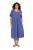 Ulla Popken 827920 Vestido de jersey de manga corta Azul - Vestidos de punto jersey - 