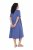 Ulla Popken 827920 Vestido de jersey de manga corta Azul - Vestidos de punto jersey - 