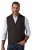 JP1880 828736 Chaleco de tweed con espalda de punto Marrón oscuro - Trajes - Trajes 2XL-8XL