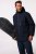 Jay-Pi Ski Jacket Functional Waterproof Windproof Navy - Ropa de esquí - Ropa de Esquí e Invierno en Tallas Grandes