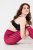 Ulla Popken 828982 Leggings de media de cuadros Rojo baya - Medias & calcetines - 