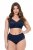 Ulla Popken 830094 Bragas con encaje pack de 2 Azul marino - Bragas - 