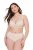 Ulla Popken 830094 Bragas con encaje pack de 2 Beige - Bragas - 