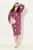 Ulla Popken 830151 Vestido de flores Rosa - Vestidos maxi - Vestidos largos en tallas grandes