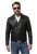 JP1880 830586 Chaqueta biker en napa de cordero Negro - Chaquetas - Chaquetas Tallas Grandes 2XL-8XL