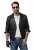 JP1880 830586 Chaqueta biker en napa de cordero Negro - Chaquetas - Chaquetas Tallas Grandes 2XL-8XL
