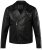 JP1880 830586 Chaqueta biker en napa de cordero Negro - Chaquetas - Chaquetas Tallas Grandes 2XL-8XL