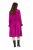 Ulla Popken 830615 Vestido de manga larga con volantes Lila - Vestidos midi - Vestidos midi de talla grande