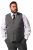 Men+ 668 Madrid Chaleco de traje Antracita - Trajes - Trajes 2XL-8XL