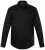 Men+ 753 Camisa de vestir manga larga con cuello clásico Negro - Camisas - Camisas 2XL-10XL