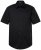 Men+ 756 Camisa de vestir manga corta con cuello clásico Negro - Camisas - Camisas 2XL-10XL