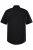 Men+ 756 Camisa de vestir manga corta con cuello clásico Negro - Camisas - Camisas 2XL-10XL