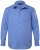 Men+ 757 Camisa de vestir manga larga con cuello abierto Azul claro - Camisas - Camisas 2XL-10XL