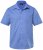 Men+ 758 Camisa de vestir manga corta con cuello abierto Azul claro - Camisas - Camisas 2XL-10XL