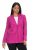 Ulla Popken 830767 Blazer de efecto arrugado Magenta - Blazers - Blazers en tallas grandes para mujer
