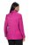 Ulla Popken 830767 Blazer de efecto arrugado Magenta - Blazers - Blazers en tallas grandes para mujer