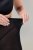 Ulla Popken 831196 Medias por encima de la rodilla 80 den Negro - Medias & calcetines - 