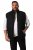 Men+ 578 Chaleco acolchado con cuello alto Negro - Chaquetas - Chaquetas Tallas Grandes 2XL-8XL