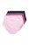 Ulla Popken 831866 Bragas de talle alto con encaje pack de 3 Azul marino - Bragas - 