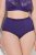 Ulla Popken 831866 Bragas de talle alto con encaje pack de 3 Azul real - Bragas - 