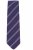 JP1880 831906 Corbata de seda a rayas extralarga Azul noche - Corbatas y pajaritas - 