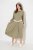 Ulla Popken 831963 Vestido de manga larga Gris - Vestidos maxi - Vestidos largos en tallas grandes