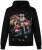 Men+ 100 Sudadera con capucha Papá Noel en moto Negro - Sudaderas - Sudaderas 2XL-12XL